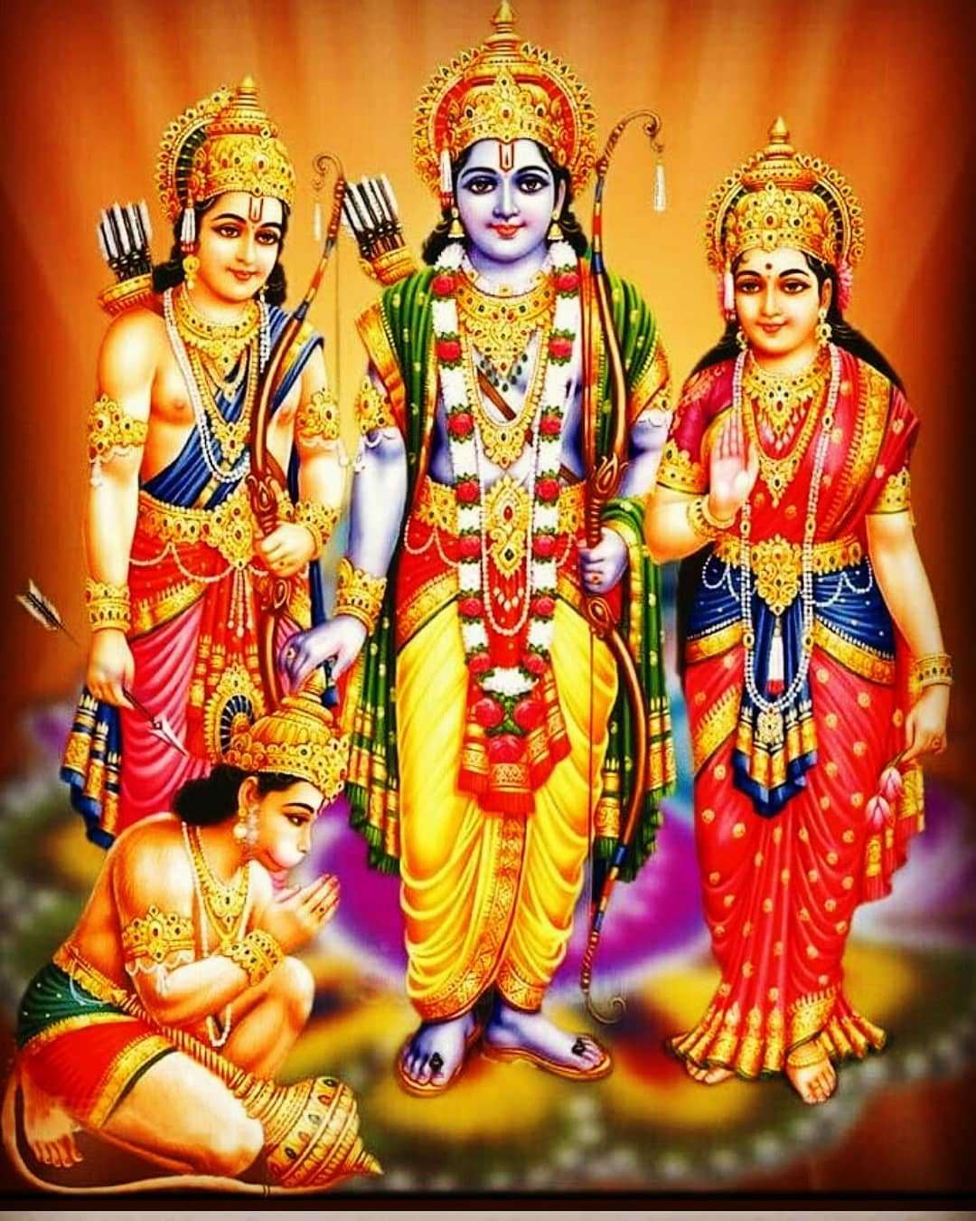 Ram, god, hanuman, laxman, lord, ramayan, shri ram, sita, HD phone wallpaper  | Peakpx